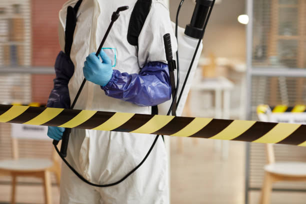 Professional Biohazard Cleanup technician working in Monroe, GA